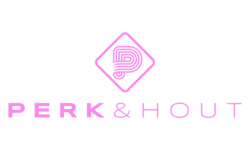 logo van ambachtelijke meubelmakerij PERK&Hout. Voor al uw hout wensen